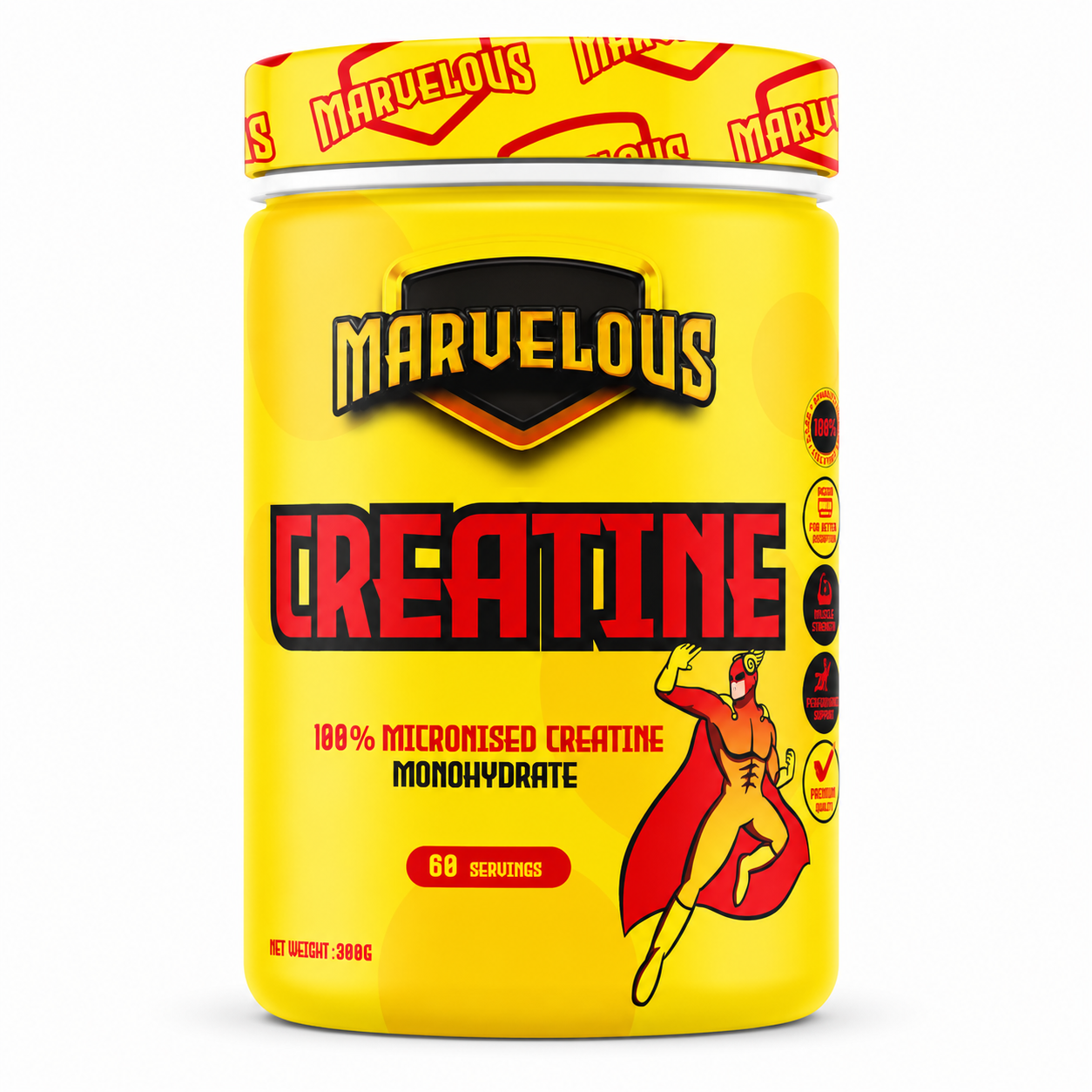 Marvelous Creatine Monohydrate 300g