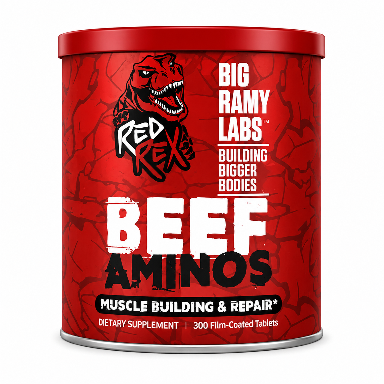 Big Ramy Labs Red Rex Beef Aminos – 300 Tablets