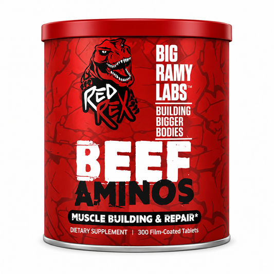 Big Ramy Labs Red Rex Beef Aminos – 300 Tablets