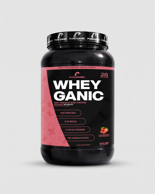 WheyGanic 100% premium whey protein