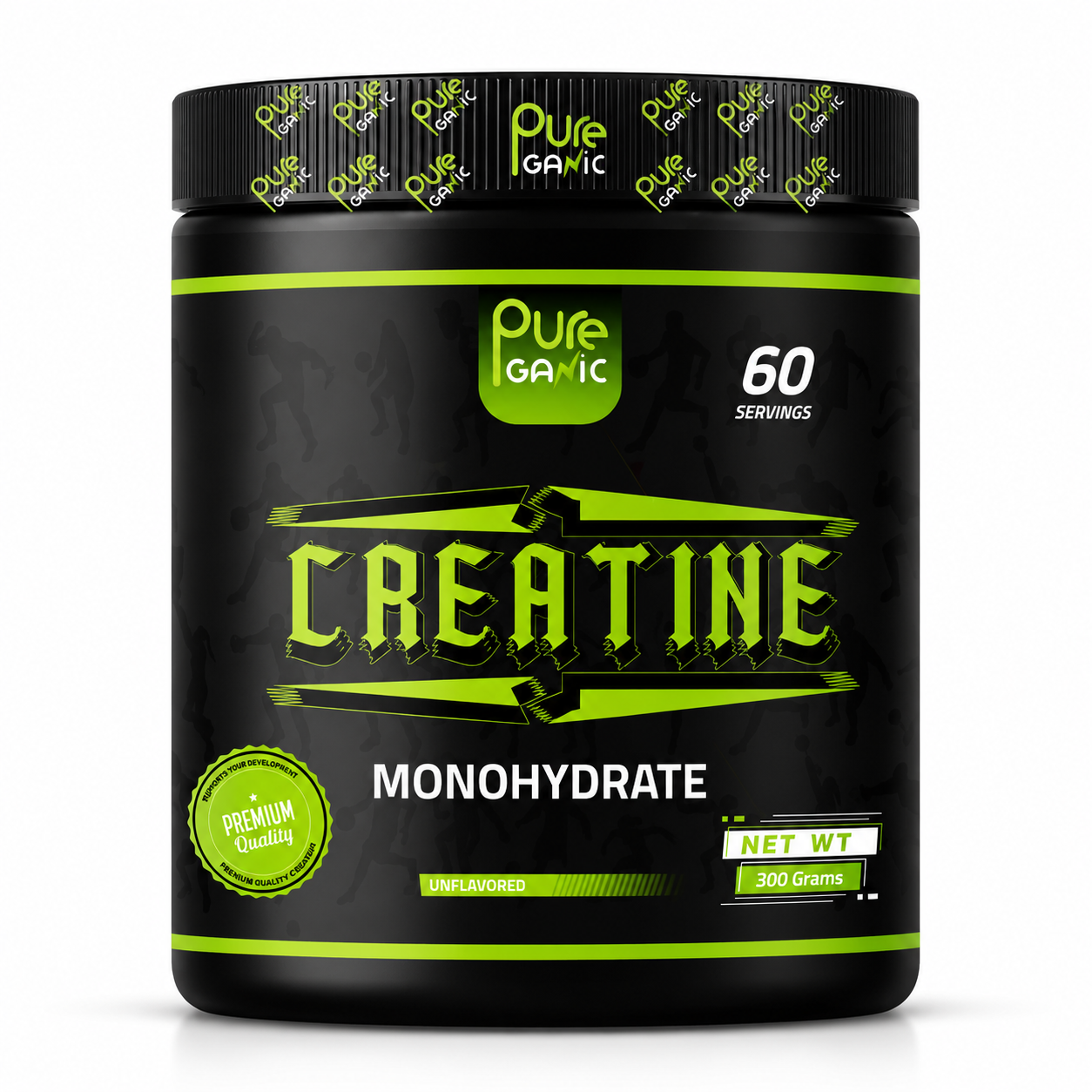 PureGanic Creatine Monohydrate