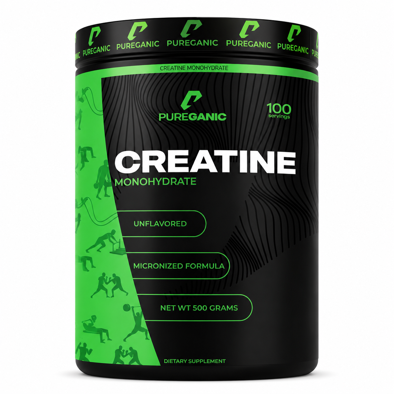 PureGanic Creatine Monohydrate